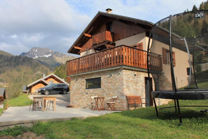 Chalet Avenir Saint-Jean-dʼAulps Kültér fotó
