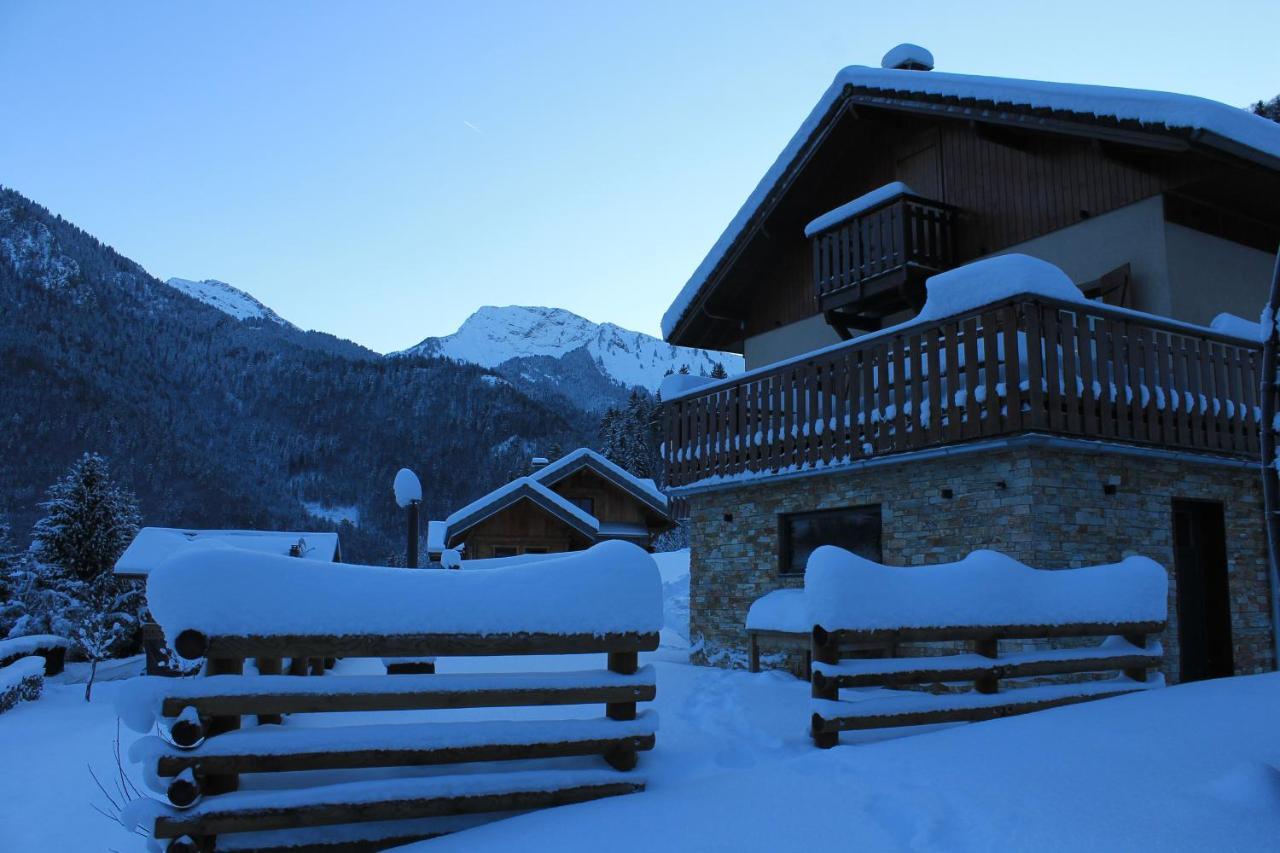Chalet Avenir Saint-Jean-dʼAulps Kültér fotó