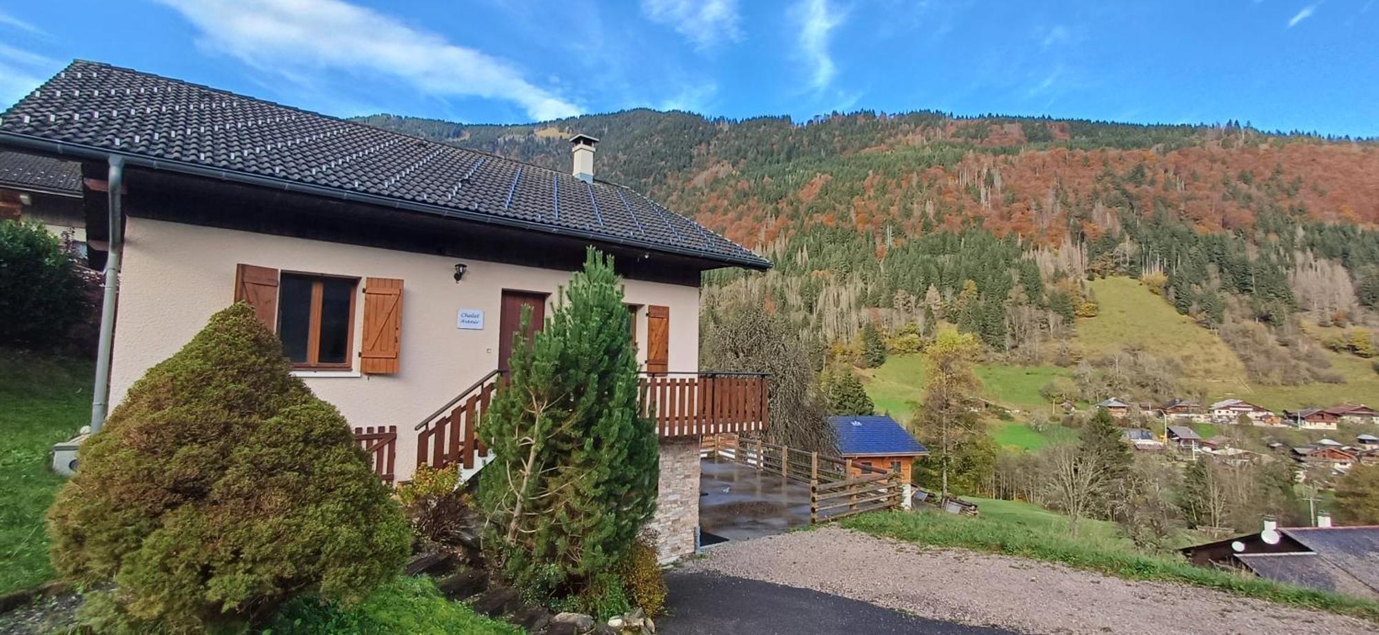 Chalet Avenir Saint-Jean-dʼAulps Kültér fotó
